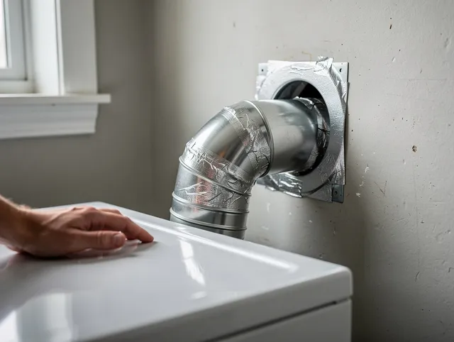 Alafaya Dryer Vent Cleaning expert performing professional dryer vent repair and installation in Alafaya