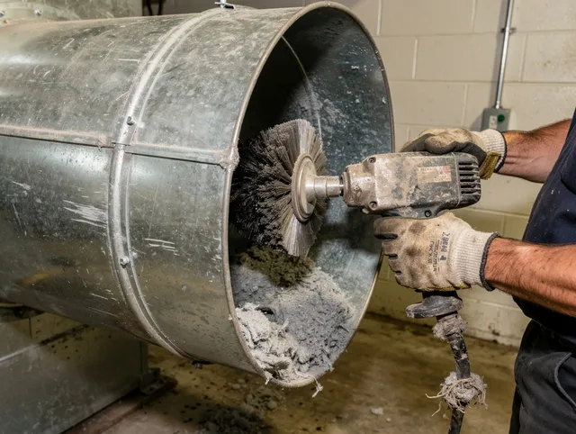 Industrial-grade dryer vent cleaning by Alafaya Dryer Vent Cleaning in Alafaya